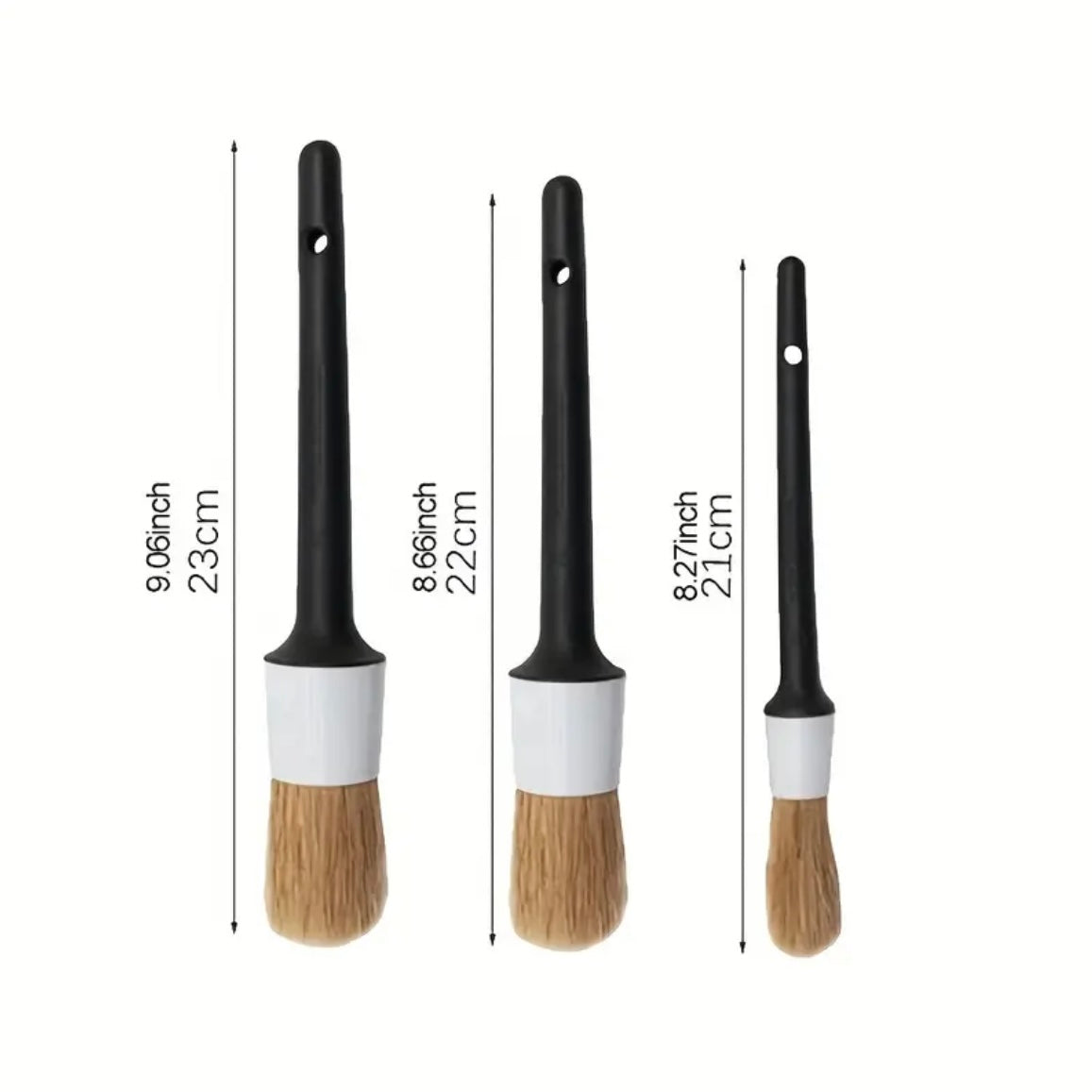 Luxury soft intricate Detailing Brushes - Mammoth Boars Hair!